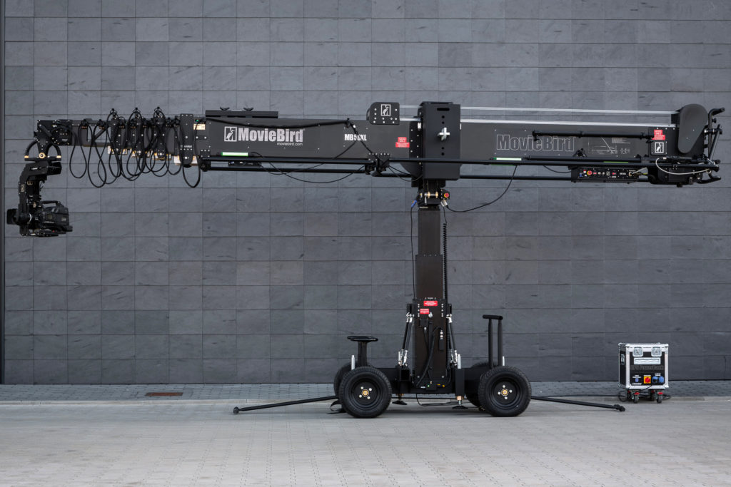 MovieBird International Telescopic Camera Cranes for film and television
